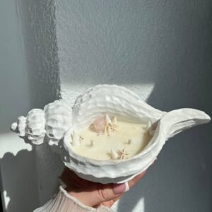 Sojų vaško žvakė ''Shell''