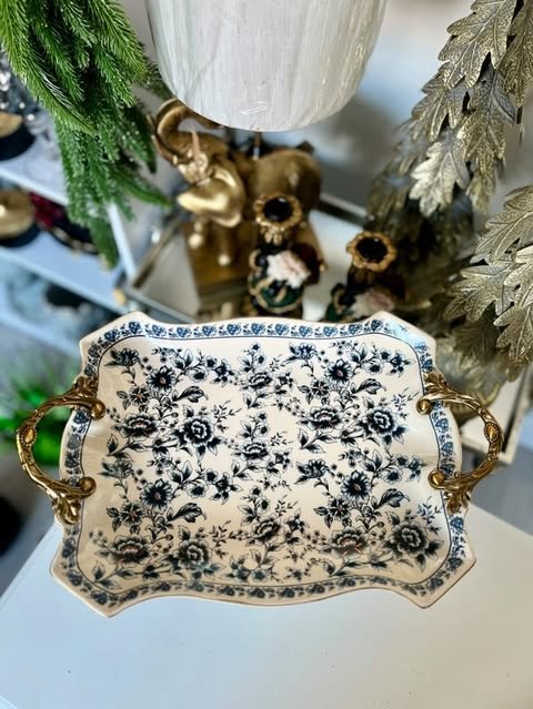 Dekoratyvinis keraminis indas ant kojelės - Image 3