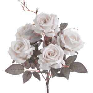 Aksominių rožių puokštė