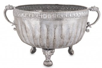 Metalinis vintažinio stiliaus vazonas "Didelis" - Image 2